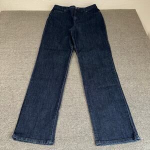 NWT Gloria Vanderbilt Womens Amanda Classic Tapered Blue Jean Straight 12 Tall
